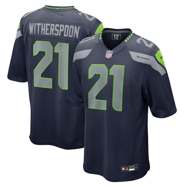 Devon Witherspoon Seattle Seahawks Nike Game Jersey - College Navy - Image 2