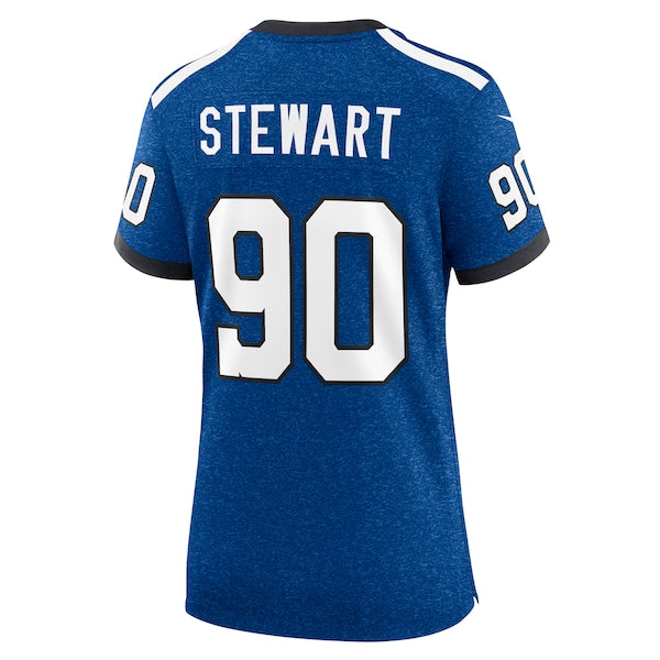 Grover Stewart Indianapolis Colts Nike Women's Indiana Nights Alternate Game Jersey - Royal/Royal - Image 4