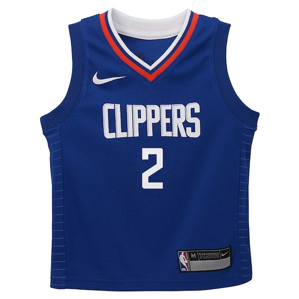Kawhi Leonard LA Clippers Nike Preschool Dri-FIT Swingman Player Jersey - Icon Edition - Royal - Image 2