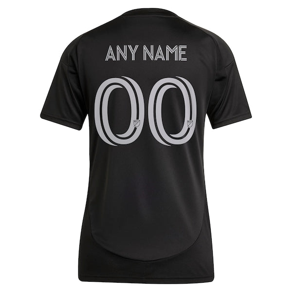 Charlotte FC adidas Women's 2025 Fortress Kit Replica Custom Jersey - Black - Image 2