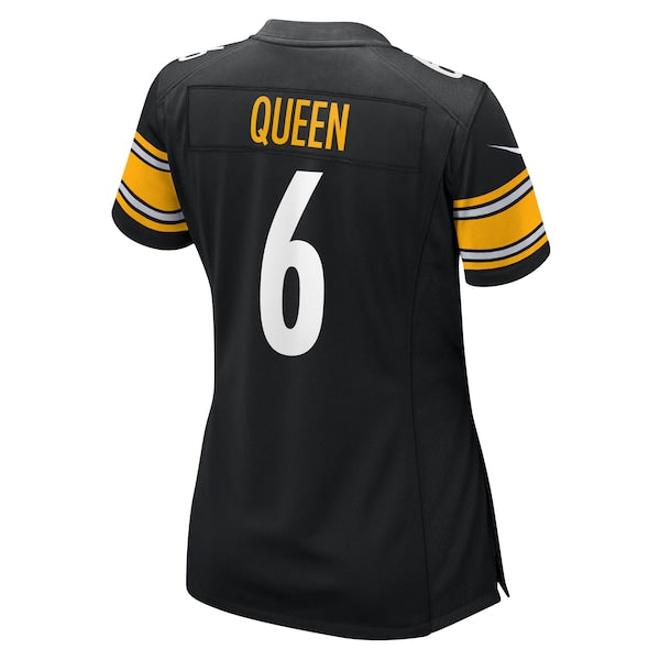 Patrick Queen Pittsburgh Steelers Nike Women's Game Jersey - Black - Image 7