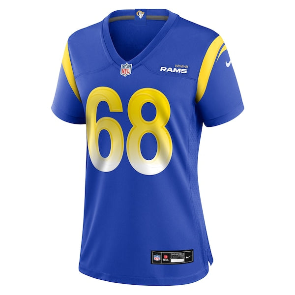 David Quessenberry Los Angeles Rams Nike Women's Team Game Jersey - Royal - Image 5