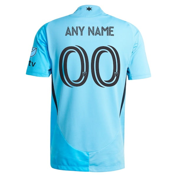 Minnesota United FC adidas 2025 CONVERGENCE Authentic Custom Jersey - Blue - Image 2