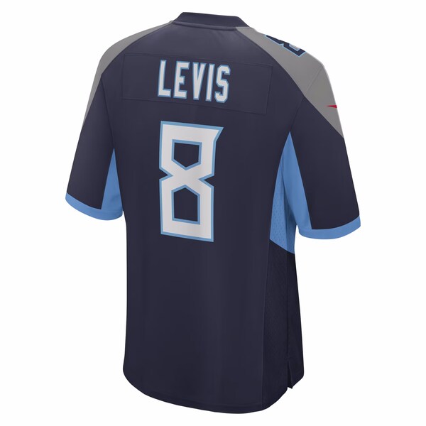 Will Levis Tennessee Titans Nike Youth Game Jersey - Navy - Image 3