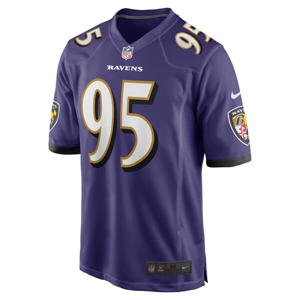 Tavius Robinson Baltimore Ravens Nike Team Game Jersey - Purple - Image 2