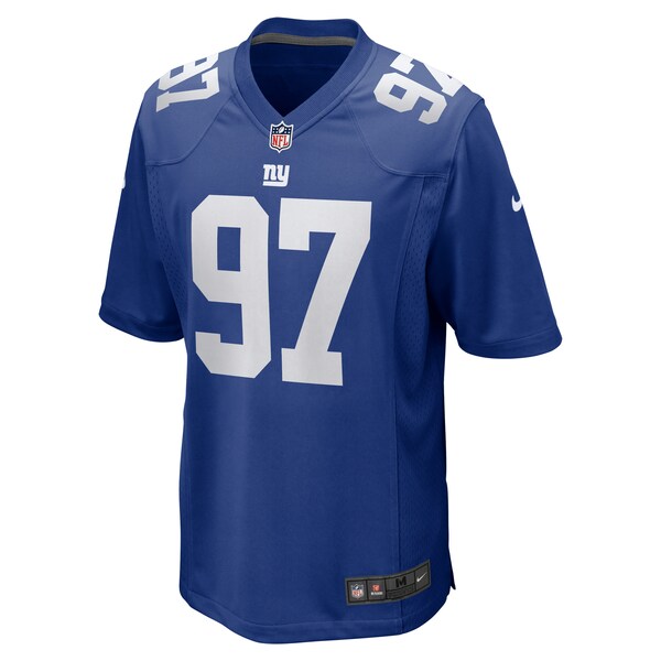 Dexter Lawrence II New York Giants Nike Team Game Player Jersey - Royal/White - Image 3