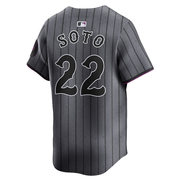 Juan Soto New York Mets Nike City Connect Limited Jersey - Gray - Image 3