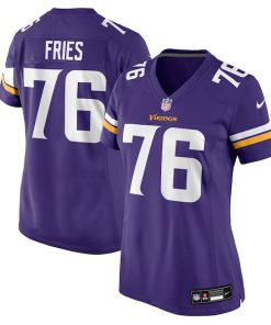 Alternative view of Will Fries Minnesota Vikings Nike Women's Team Game Jersey -  Purple