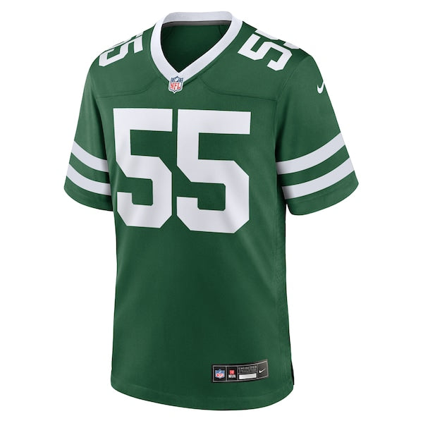 Chazz Surratt New York Jets Nike Team Game Jersey - Legacy Green - Image 3