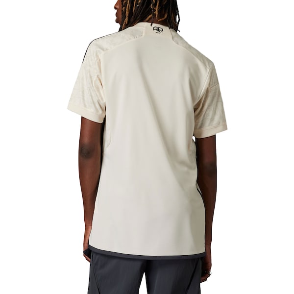 AS Roma adidas 2023/24 Away Replica Jersey - Cream - Image 5