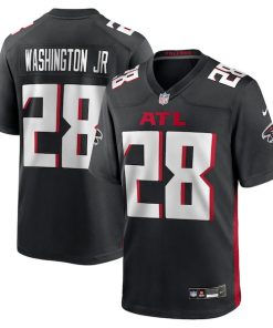 Carlos Washington Jr. Atlanta Falcons Nike Team Game Jersey -  Black