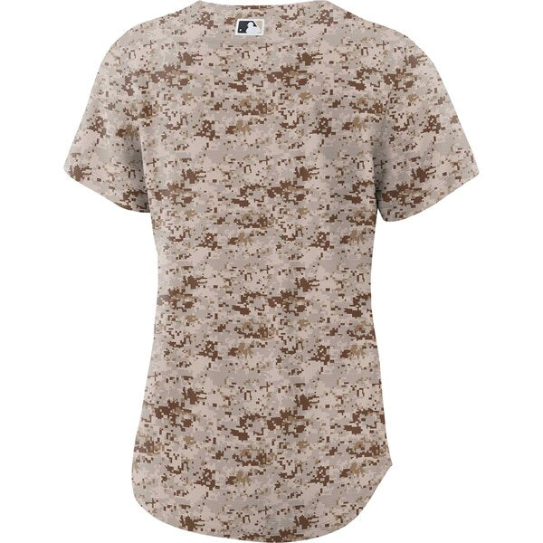 San Diego Padres Nike Women's USMC Alternate Replica Team Jersey - Camo - Image 3