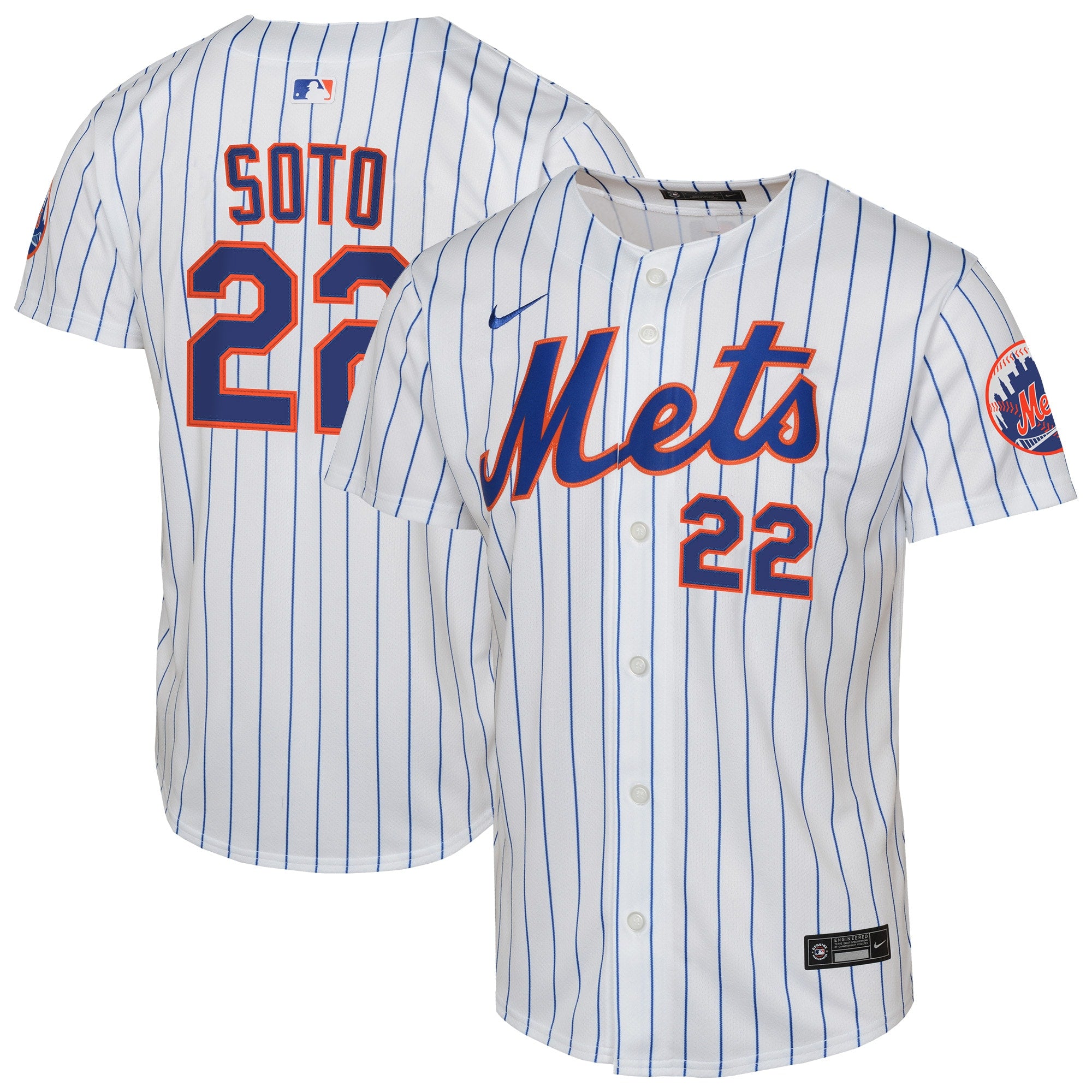 Juan Soto New York Mets Nike Youth Alternate 2 Limited Jersey?ยจC Royal/White - Image 6