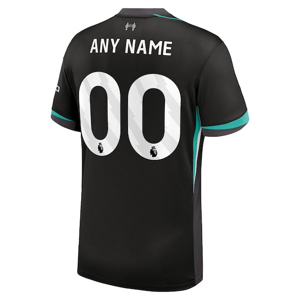 Liverpool Nike 2024/25 Away Replica Custom Jersey - Forest Green - Image 4