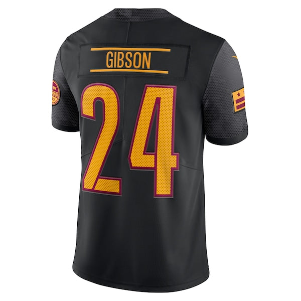 Antonio Gibson Washington Commanders Nike Alternate Vapor Limited Jersey - Black/Burgundy/White - Image 4
