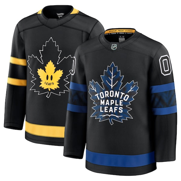 Toronto Maple Leafs x drew house Alternate Premium Custom Jersey - Black/Blue/White