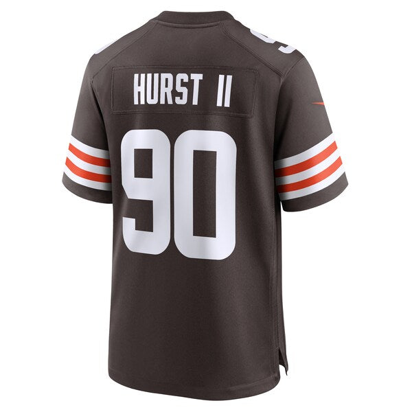 Maurice Hurst II Cleveland Browns Nike Team Game Jersey - Brown - Image 4