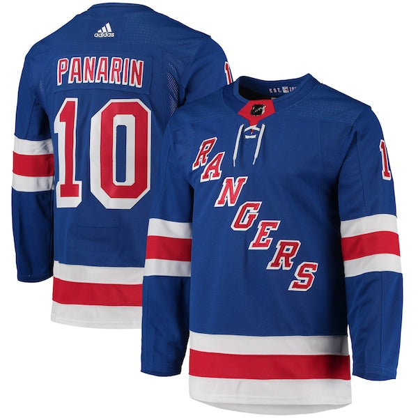 Artemi Panarin New York Rangers adidas Home Primegreen Authentic Player Jersey - Blue/Navy/White - Image 2