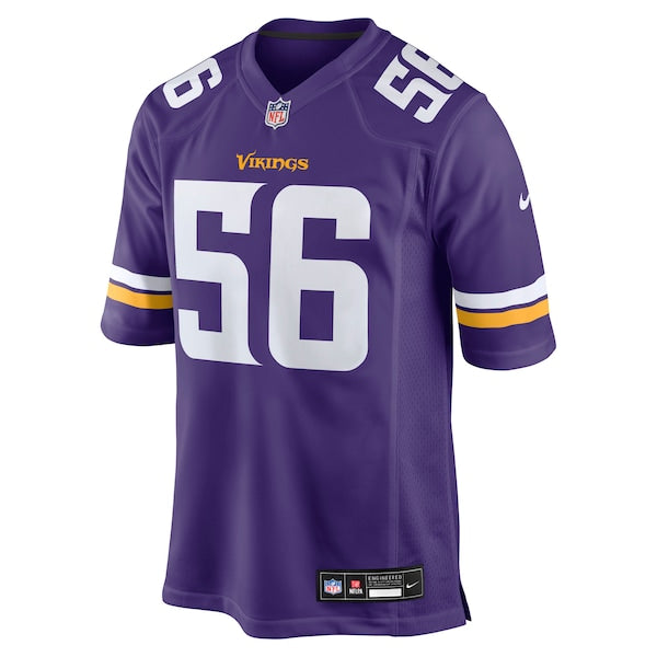 Austin Keys Minnesota Vikings Nike Team Game Jersey - Purple - Image 2