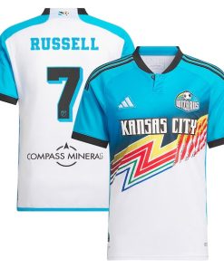 Johnny Russell Sporting Kansas City adidas 2024 Archive Authentic Jersey - White