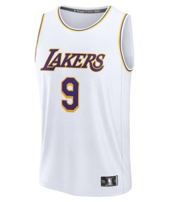 Alternative view of Bronny James Los Angeles Lakers  Fast Break Replica Player Jersey - Association Edition - White