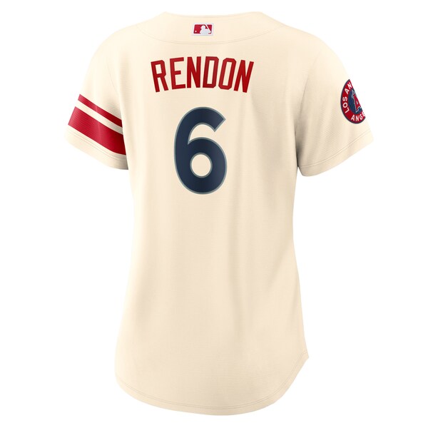 Anthony Rendon Los Angeles Angels Nike Women's 2022 City Connect Replica Player Jersey - Cream - Image 3
