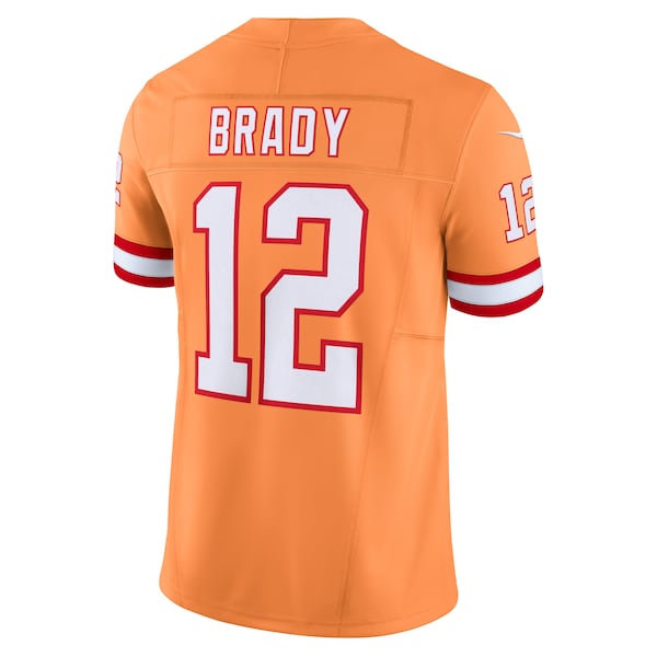 Tom Brady Tampa Bay Buccaneers Nike Vapor F.U.S.E. Limited Jersey - Orange - Image 3