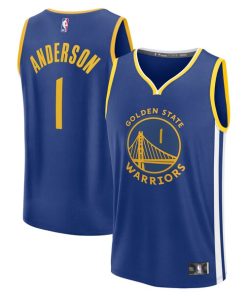 Kyle Anderson Golden State Warriors  Fast Break Replica Player Jersey - Icon Edition - Royal