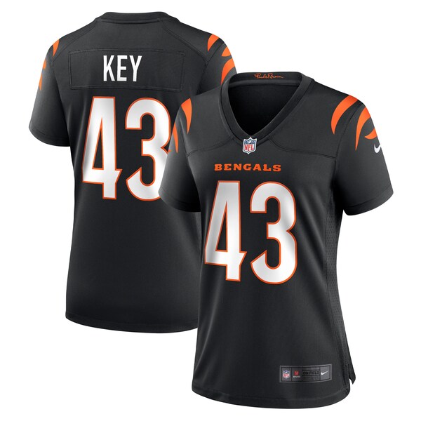 Jaylen Key Cincinnati Bengals Nike Women's Team Game Jersey - Black