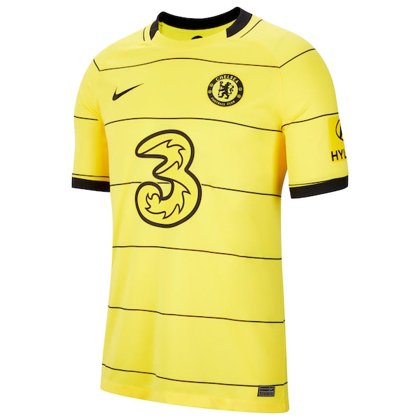 Chelsea Nike 2021/22 Away Breathe Stadium Jersey - Yellow - Image 2