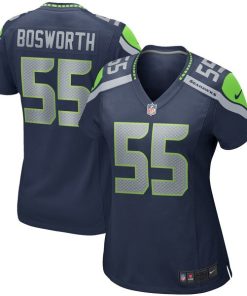 Alternative view of Brian Bosworth Seattle Seahawks Nike Women's Game Retired Player Jersey - College Navy/Royal