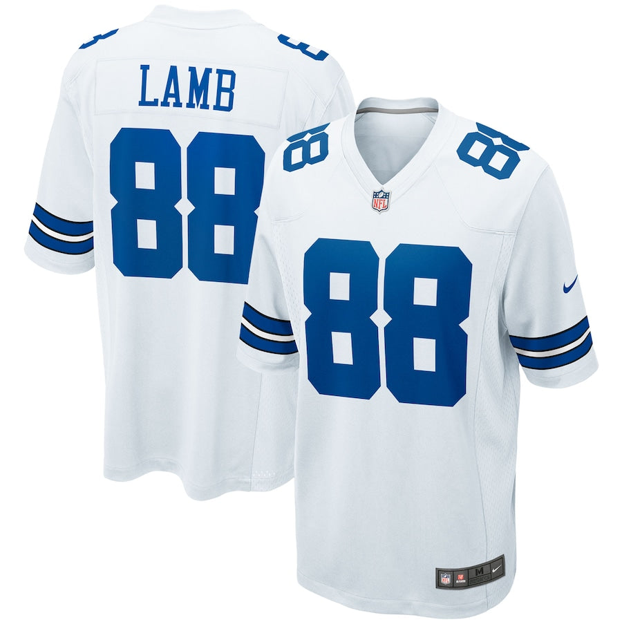 CeeDee Lamb Dallas Cowboys Nike Youth Alternate Game Team Jersey - Navy/White - Image 3
