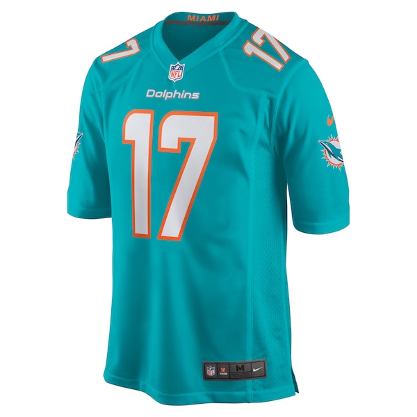 Jaylen Waddle Miami Dolphins Nike Youth Game Jersey - Aqua - Image 2