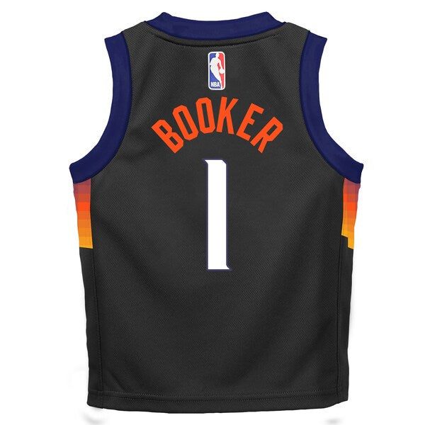 Devin Booker Phoenix Suns Nike Preschool 2025/26 City Edition Swingman Jersey - Black - Image 3