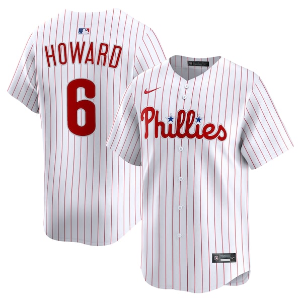 Ryan Howard Philadelphia Phillies Nike Limited Jersey - White/Cream - Image 2