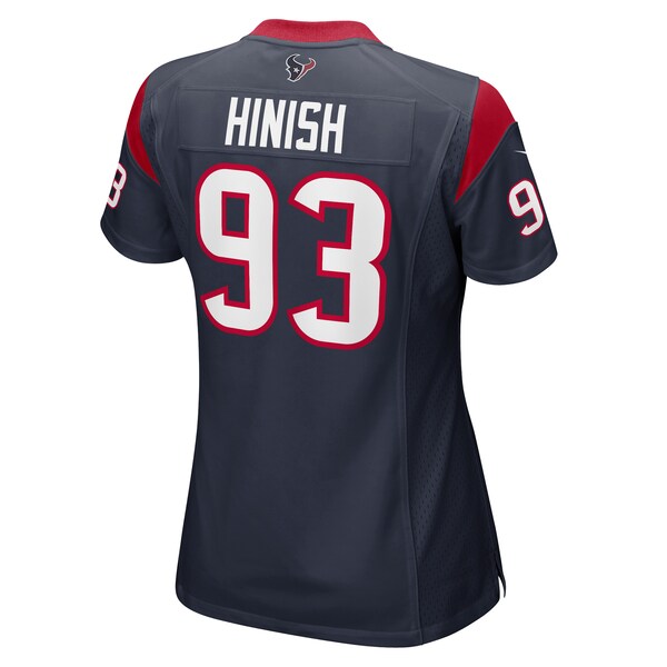 Kurt Hinish Houston Texans Nike Women's Game Player Jersey - Navy - Image 3