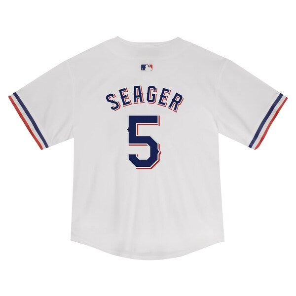 Corey Seager Texas Rangers Nike Toddler Home Game Jersey - White - Image 3