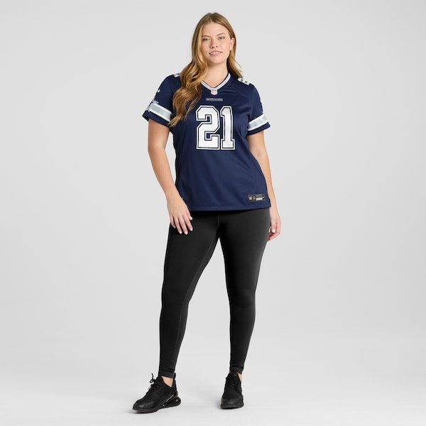 Deion Sanders Dallas Cowboys Nike Women's Team Retired Player Game Jersey - Navy - Image 6