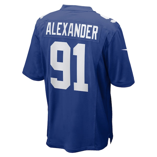 Darius Alexander New York Giants Nike Team Game Jersey - Royal - Image 3