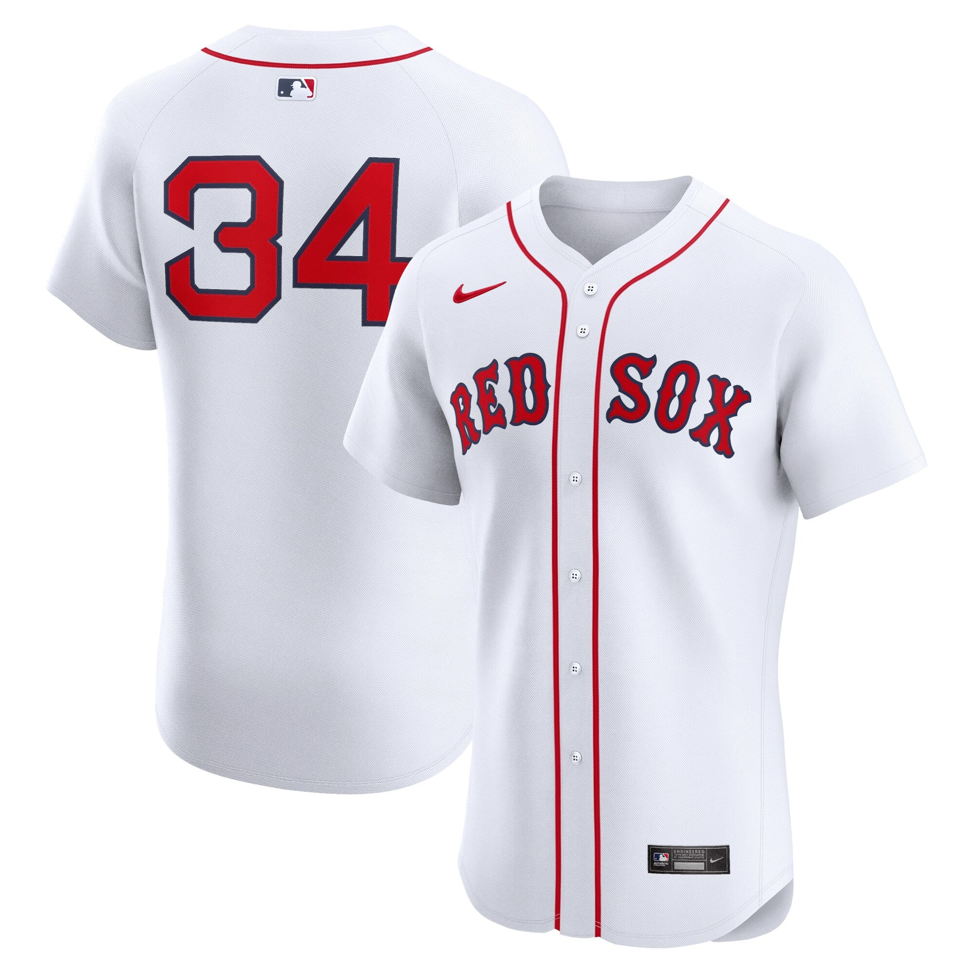 David Ortiz Boston Red Sox Nike Road Elite Player Jersey - Gray - Image 6