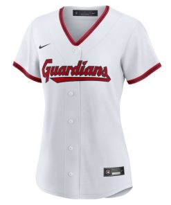Alternative view of Cleveland Guardians Nike Women's Home Replica 2.0 Jersey - White