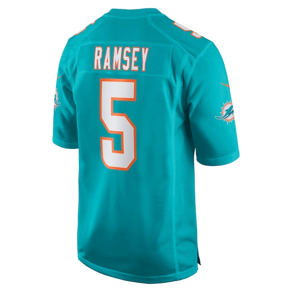 Jalen Ramsey Miami Dolphins Nike Team Color Game Jersey - Aqua - Image 3