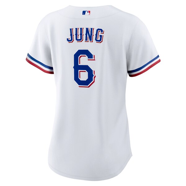 Josh Jung Texas Rangers Nike Women's Home Replica Jersey - White - Image 3
