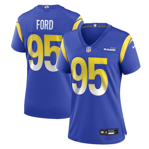 Poona Ford Los Angeles Rams Nike Women's Team Game Jersey - Royal