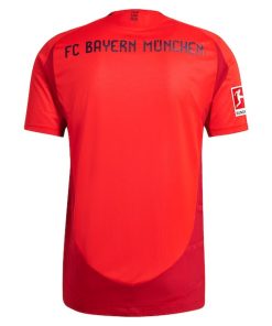 Alternative view of Bayern Munich adidas 2024/25 Home Authentic Jersey - Red