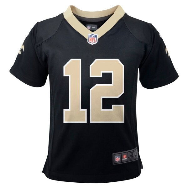Chris Olave New Orleans Saints Nike Toddler Game Jersey - Black - Image 2