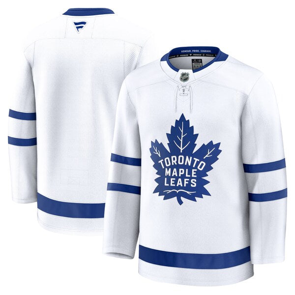 Toronto Maple Leafs Away Premium Jersey - White/Black/Blue