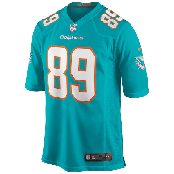 Nat Moore Miami Dolphins Nike Game Retired Player Jersey - Aqua - Image 2