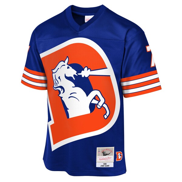 John Elway Denver Broncos Youth 1998 Throwback Fashion Jersey - Royal - Image 2