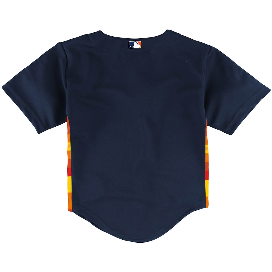 Houston Astros Nike Toddler Alternate Replica Team Jersey - Navy - Image 3